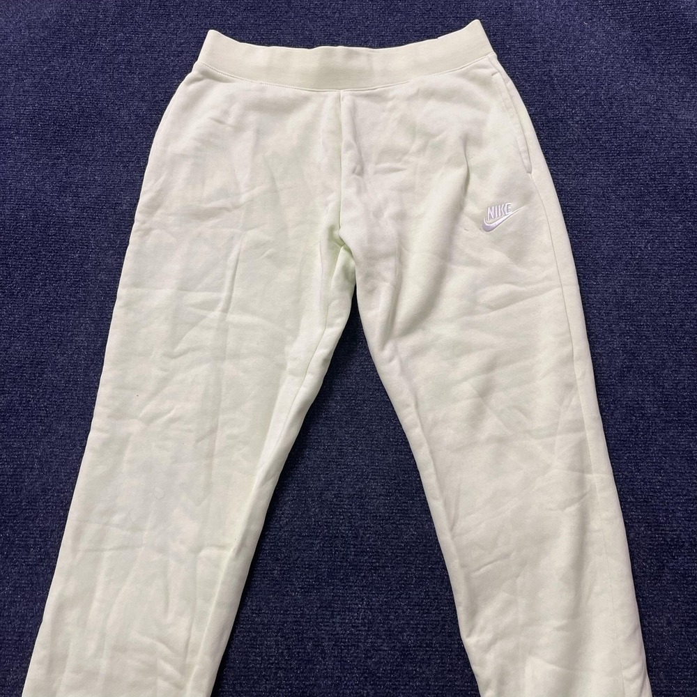 Nike Sweatpants Girls XL Green Fleece Joggers Logo Pants Casual DCT207-303